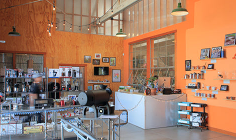 Our retail space and will-call pick up area.