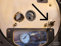 Bean Probe for the Aillio Bullet R1. Shown inserted in machine. 