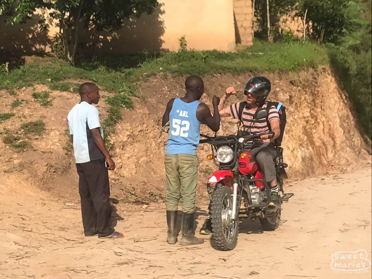  it's quite common to ride "3-up" or more in East Africa. 