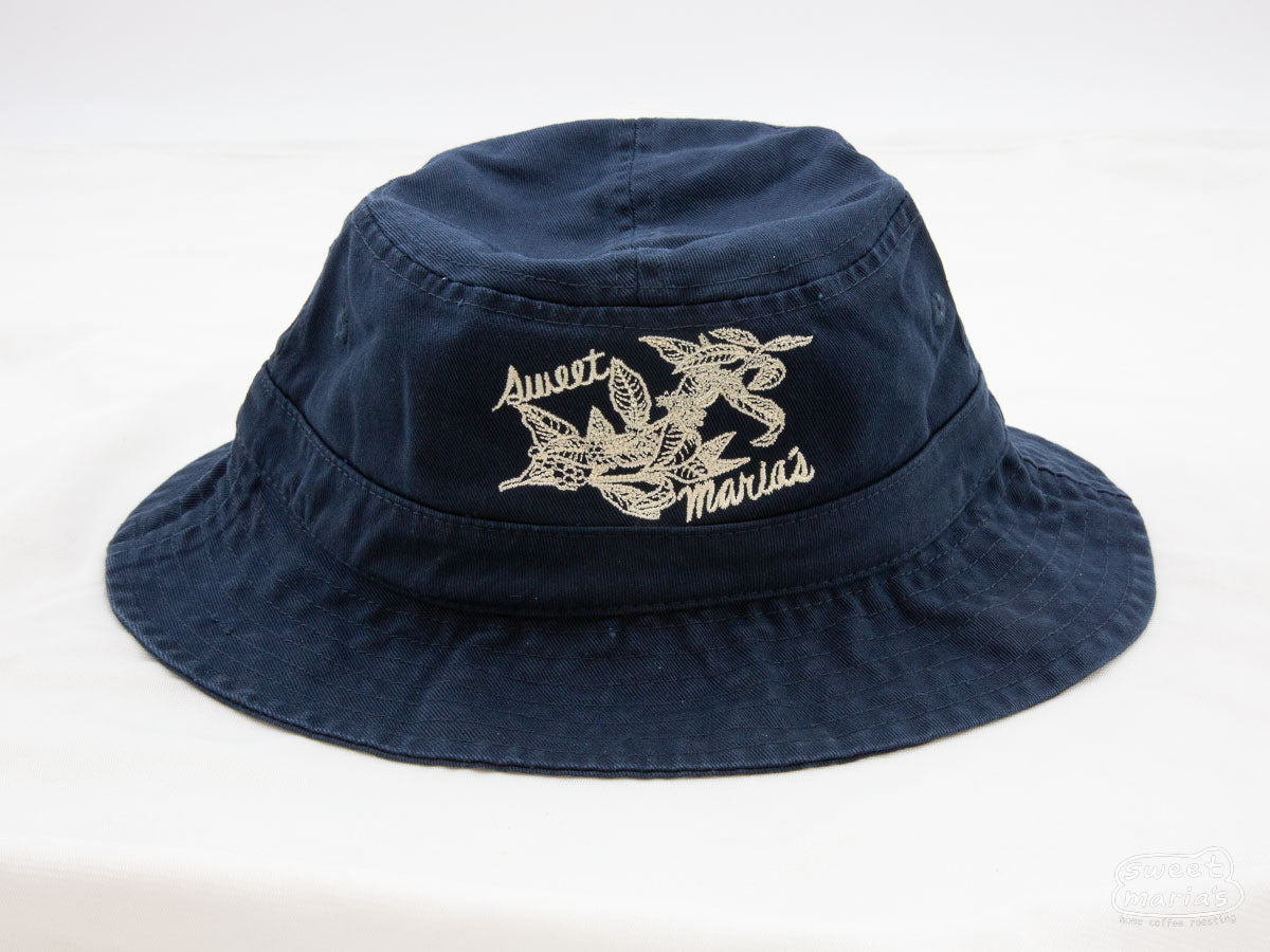 Sweet Maria's Embroidered Bucket Hat with Headband