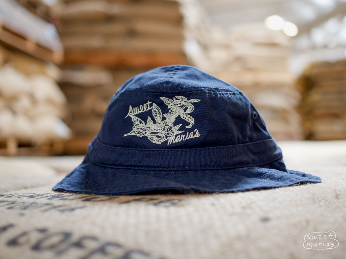 Sweet Maria's Embroidered Logo in Cream