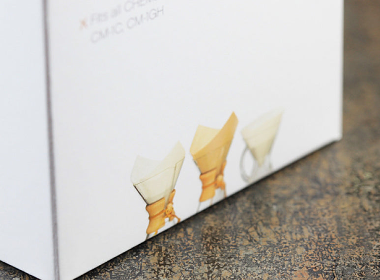 Chemex White Filters (FS-100) box