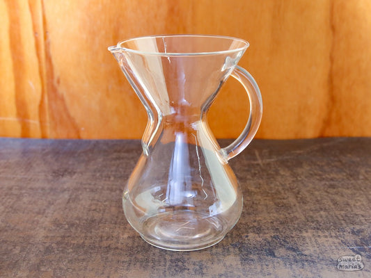The Chemex 6 Cup Glass Handle Coffee Brewer