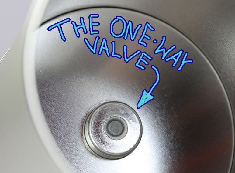 The one-way valve