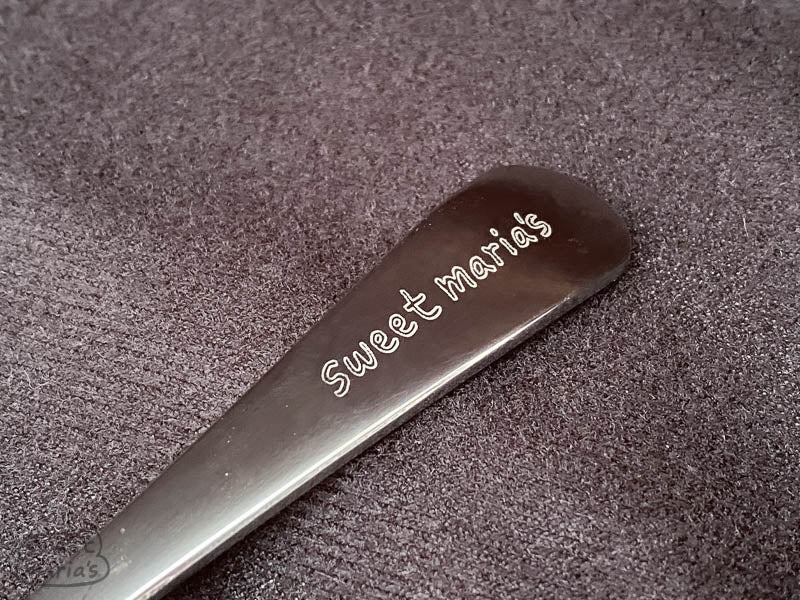 Sweet Maria's Coffee Flower Stainless Steel Cupping Spoon