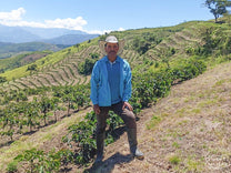 The moutainous Nariño landscape near Buesaco town. 