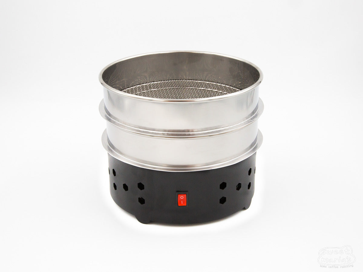 The Coffee Cooling Tray is great for cooling your coffee fast and separating chaff.