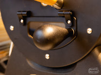 Door Handle Set for Aillio Bullet R1. Shown inserted in machine. 