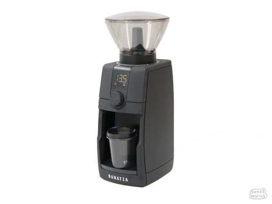 The Baratza Encore ESP PRO pictured with dosing cup.