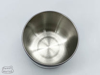 Interior of the lid. Fellow Atmos Vacuum Coffee Canister .7L -Black Stainless Steel