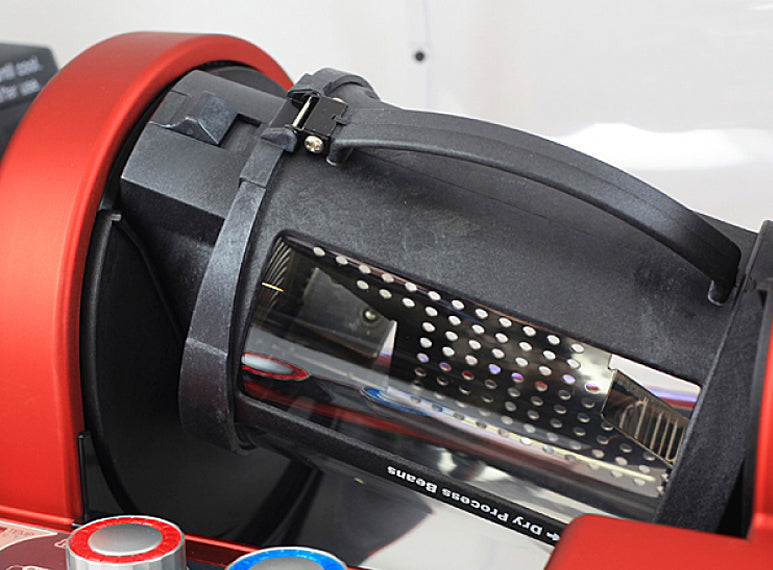 Detailed view - roasting drum