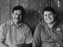 Aurelio's patio across from his home in Hoja Blanca is always full of coffee during the harvest.