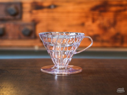 Hario V60 Plastic Coffee Dripper - Clear