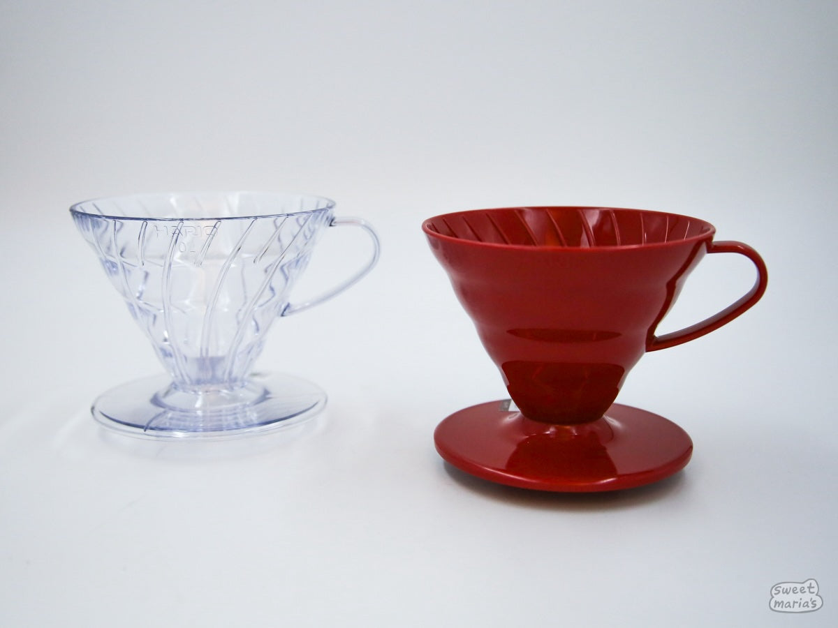 Hario V60 Plastic Coffee Dripper - Red