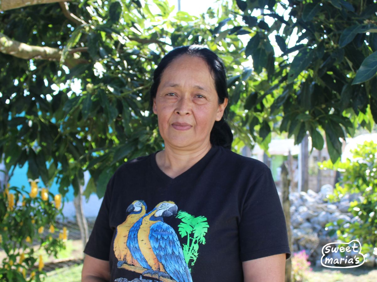 Farmer Lourdes Figueroa at her home in El Cedral, Honduras.