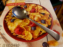 Sweet Maria's Thumbs Up Stainless Steel Cupping Spoon is also great for eating cereal