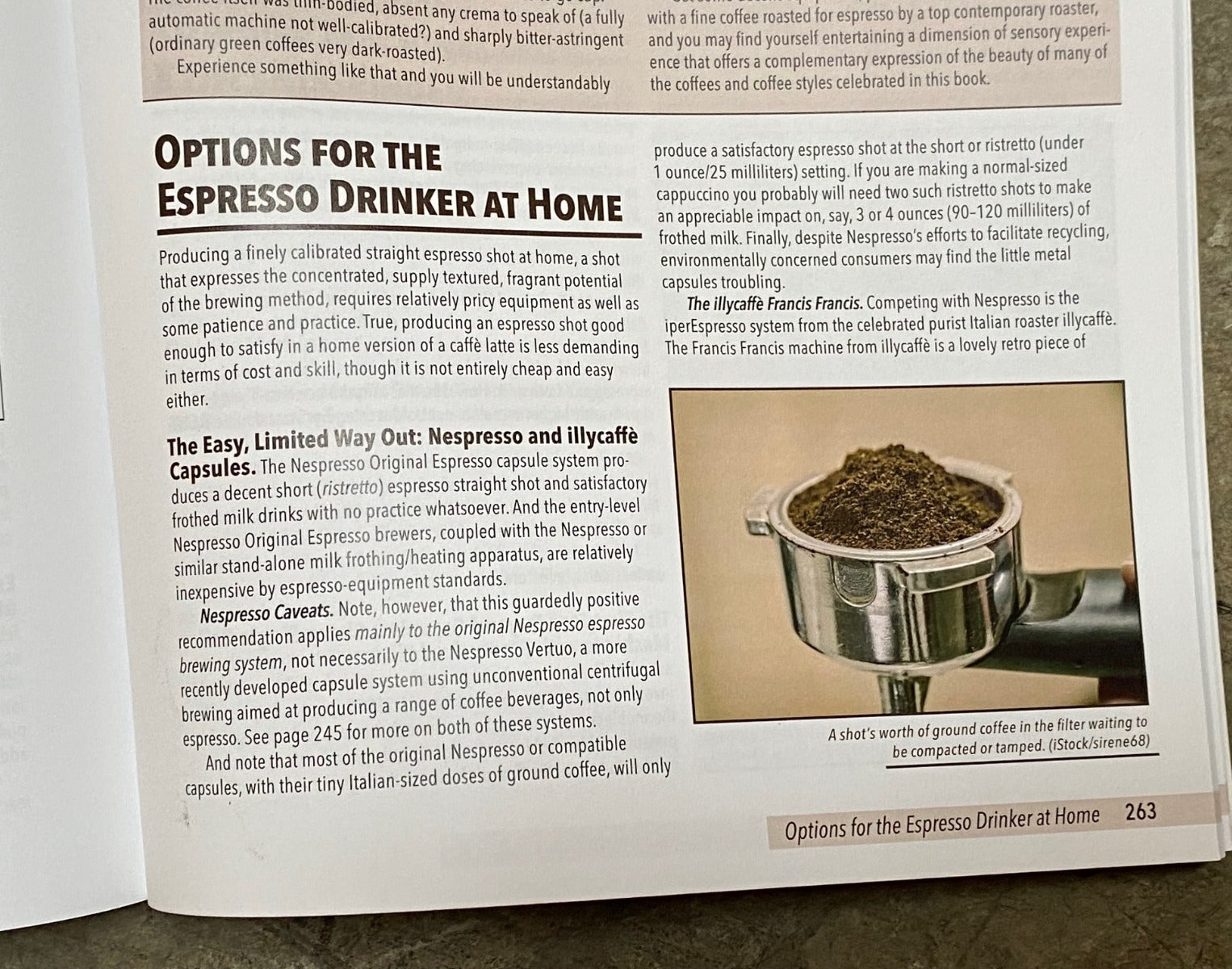 Home espresso
