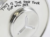 Bottom view - this is the side your cup will "see"
