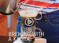 Wave Glass Dripper by Kalita