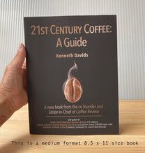 Showing the size of the book