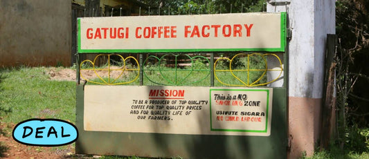 A hand-painted sign that reads 