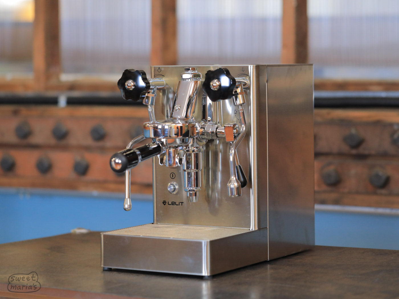 Alternate view of the Lelit MaraX Espresso Machine.