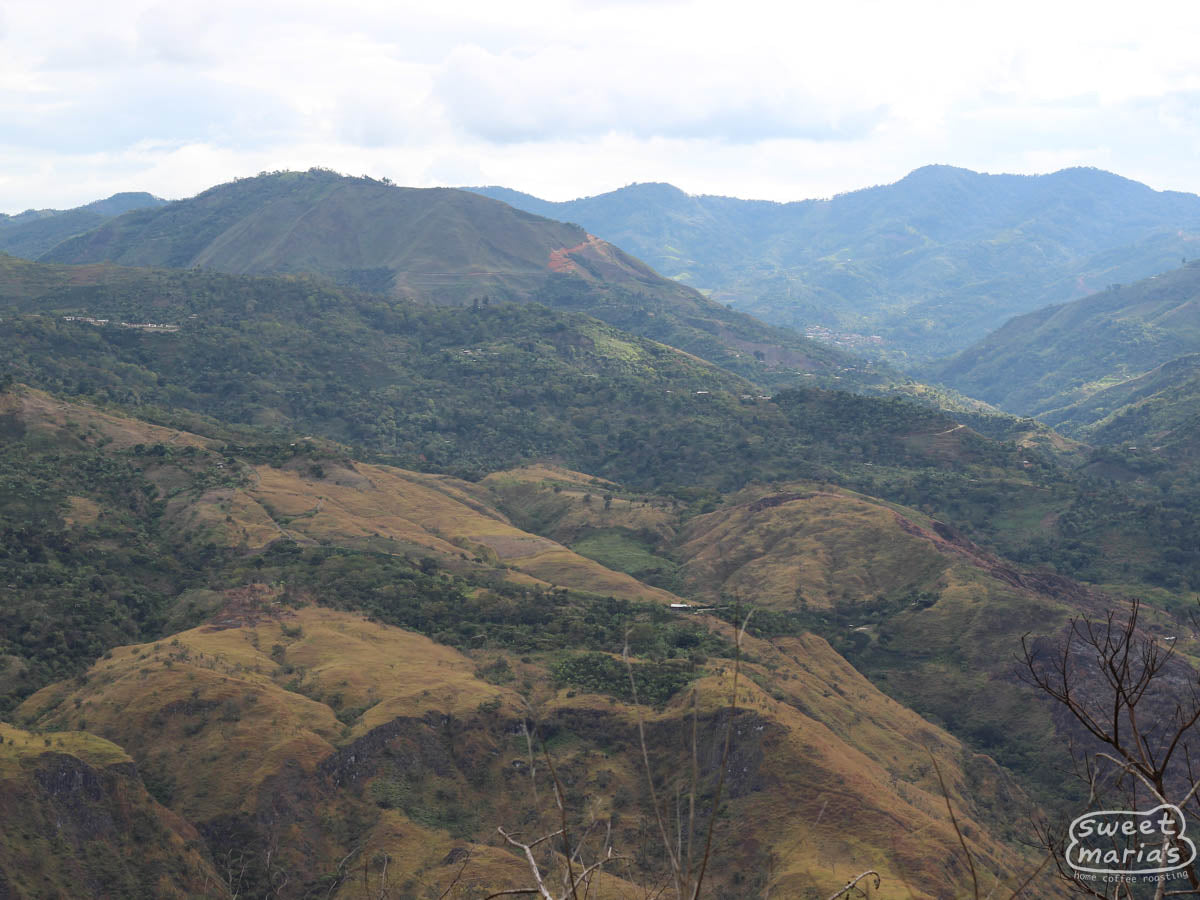Rolling highland hills in Cajamarca