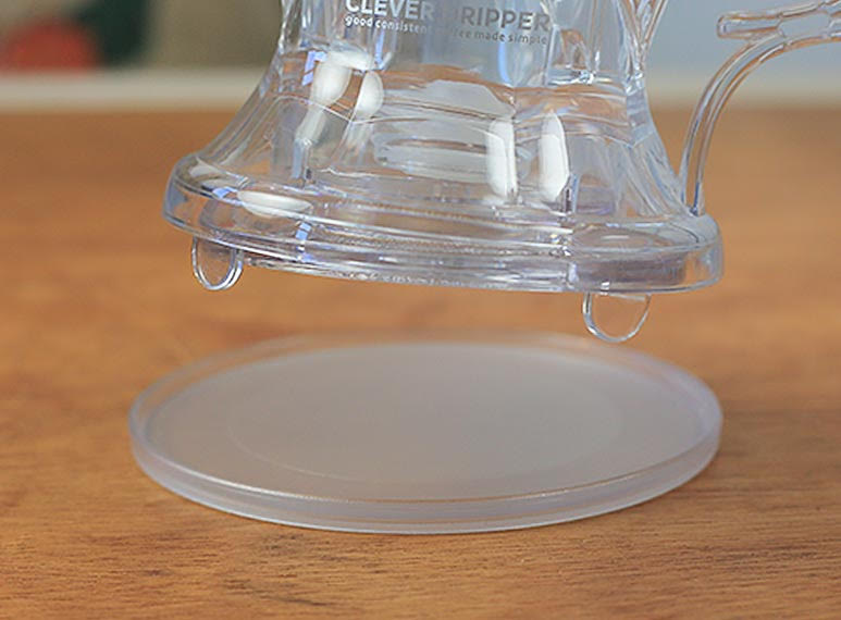 Coaster included with Clever Coffee Dripper 