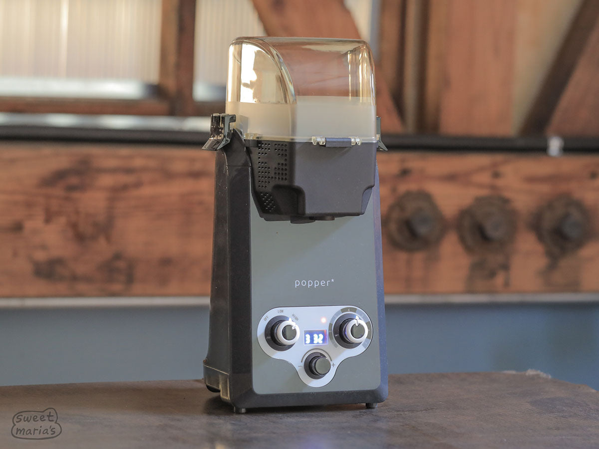 Popper Coffee Roaster - 90 gram batch air coffee roasting machine