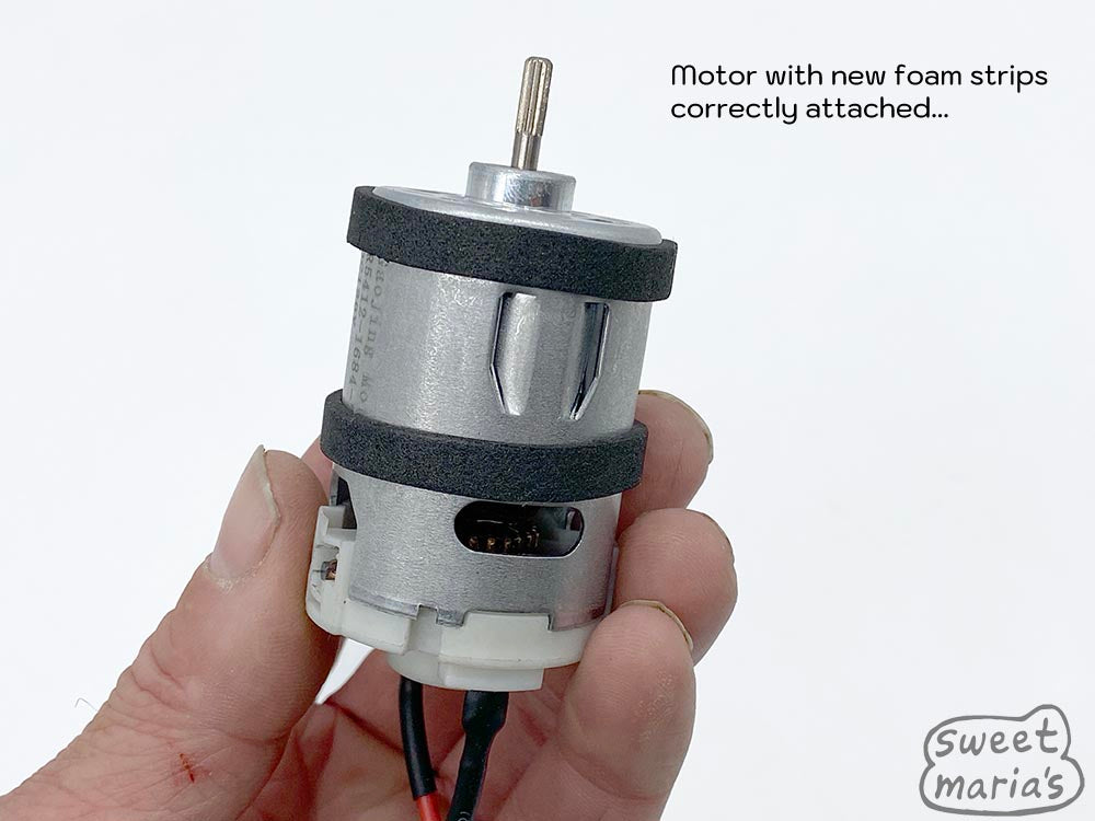 Popper Coffee Roaster Motor Replacement Kit from Sweet Marias