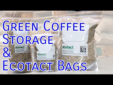 Green coffee storage ecotact