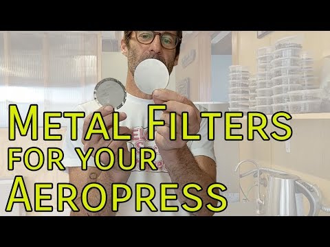 Sweet Marias metal aeropress filters