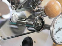  analog thermometer and small trier. 