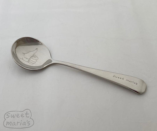 Sweet Maria's Thumbs Up Stainless Steel Cupping Spoon