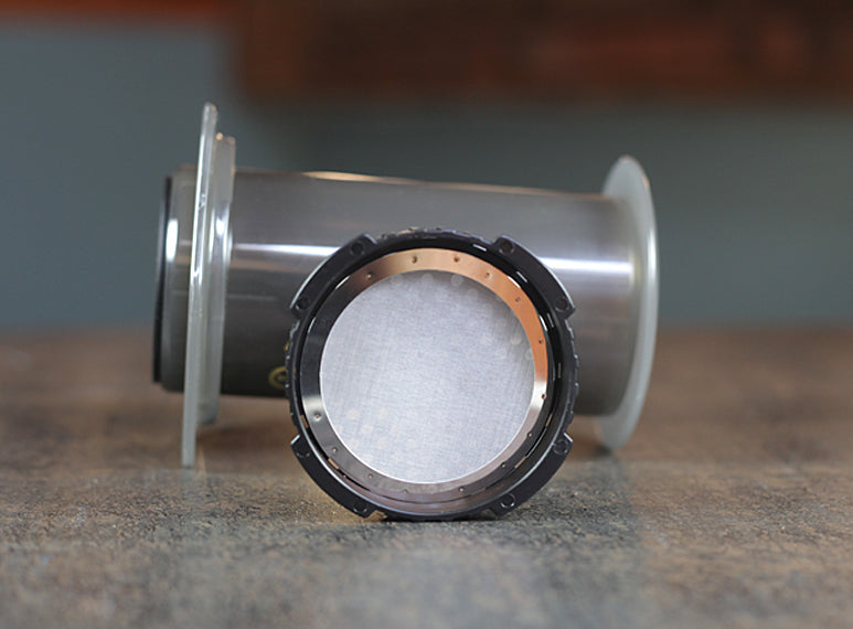 Stainless Steel Filter Set for Aeropress includes a fine mesh disk