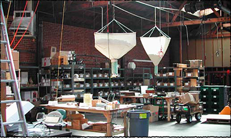 Our Emeryville warehouse on 64th Street was 5000 square feet. That's small by coffee business standards but to us it was huge!