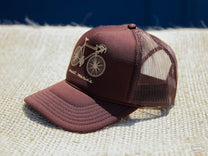 The Special Delivery 10 Speed Hat is a trucker-style cap.