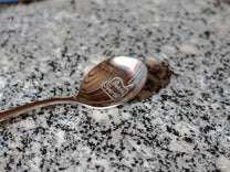 The Buena Suerte Cupping Spoon is perfect for slurping through tables full of coffee, but we won't get mad if you use it for dessert.