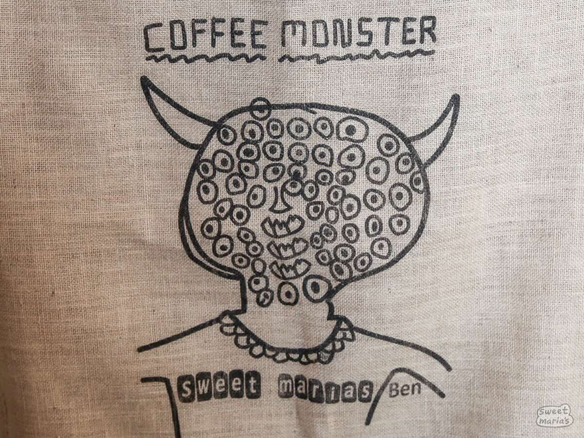 Don't be scared. The Coffee Monster doesn't bite. (It just slurps.)