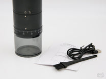 Hardened Precision Stainless Steel Burrs in the Cordless Electric Grinder