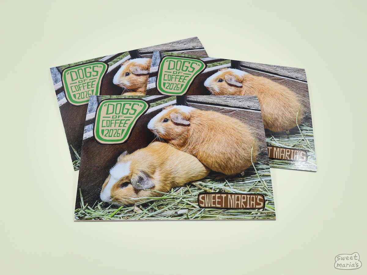 Sweet Maria's "Dogs" of Coffee Calendar 2026