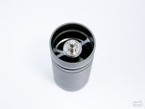 Easy Adjust Hand Grinder with SS Burrs - Silver