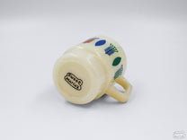 Sweet Maria's Milk Glass Mug in Yellow (Bottom view)