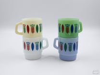 The Ethiopia Sini Design Glass Mugs can hold at most 8 oz of your coffee