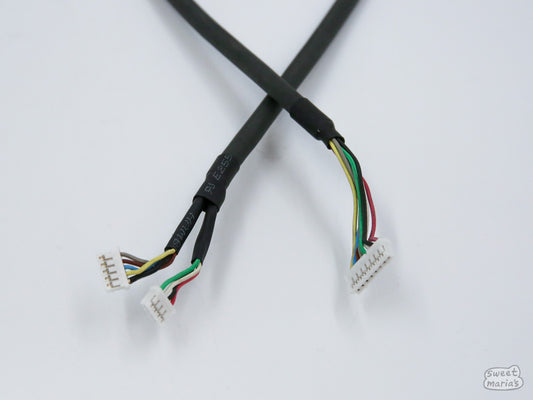 Aillio Bullet R1 PCB Main Cable B. A close up of the pin connectors on Cable B.