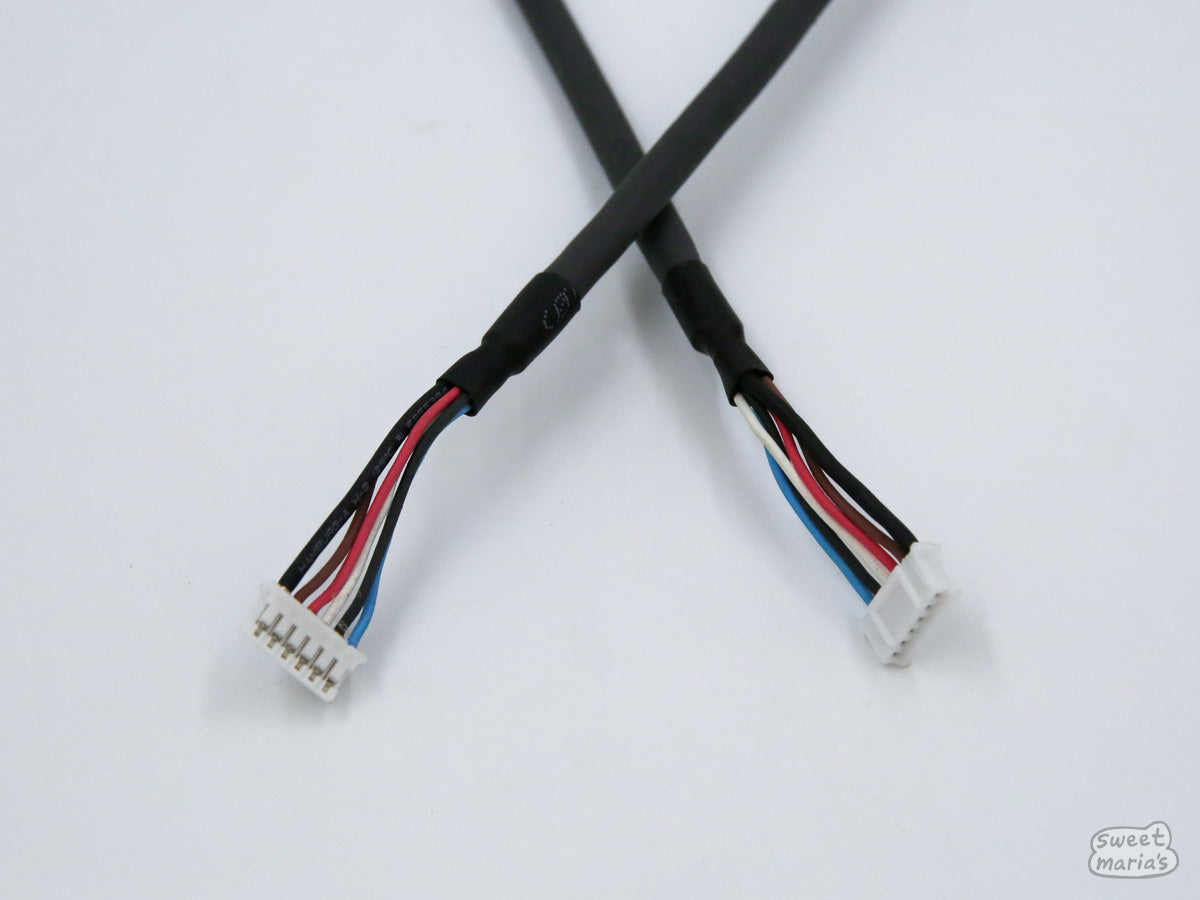 Aillio Bullet R1 PCB Main Cable A. A close up of the pin connectors on Cable A.