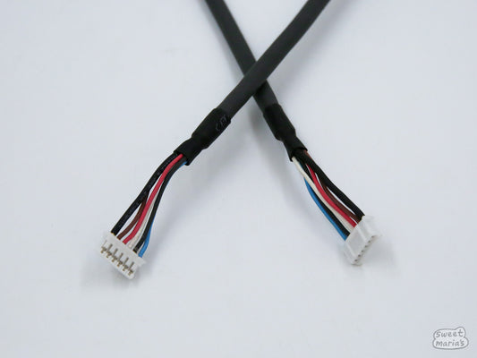 Aillio Bullet R1 PCB Main Cable A. A close up of the pin connectors on Cable A.