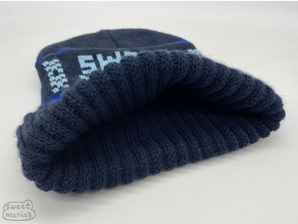  All Acrylic yarn. Sweet Maria's Ribbed Knit Hat- One Size for All!