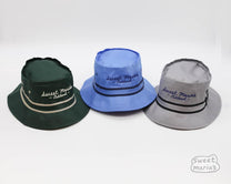 Sweet Maria's Oakland Fisherman Bucket Hats are 100% twill cotton, available in 3 different colors. You don't have to fish to buy one!
