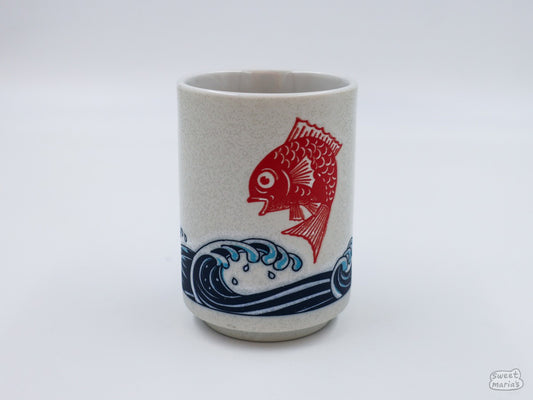 Red Seabream & Waves Cup